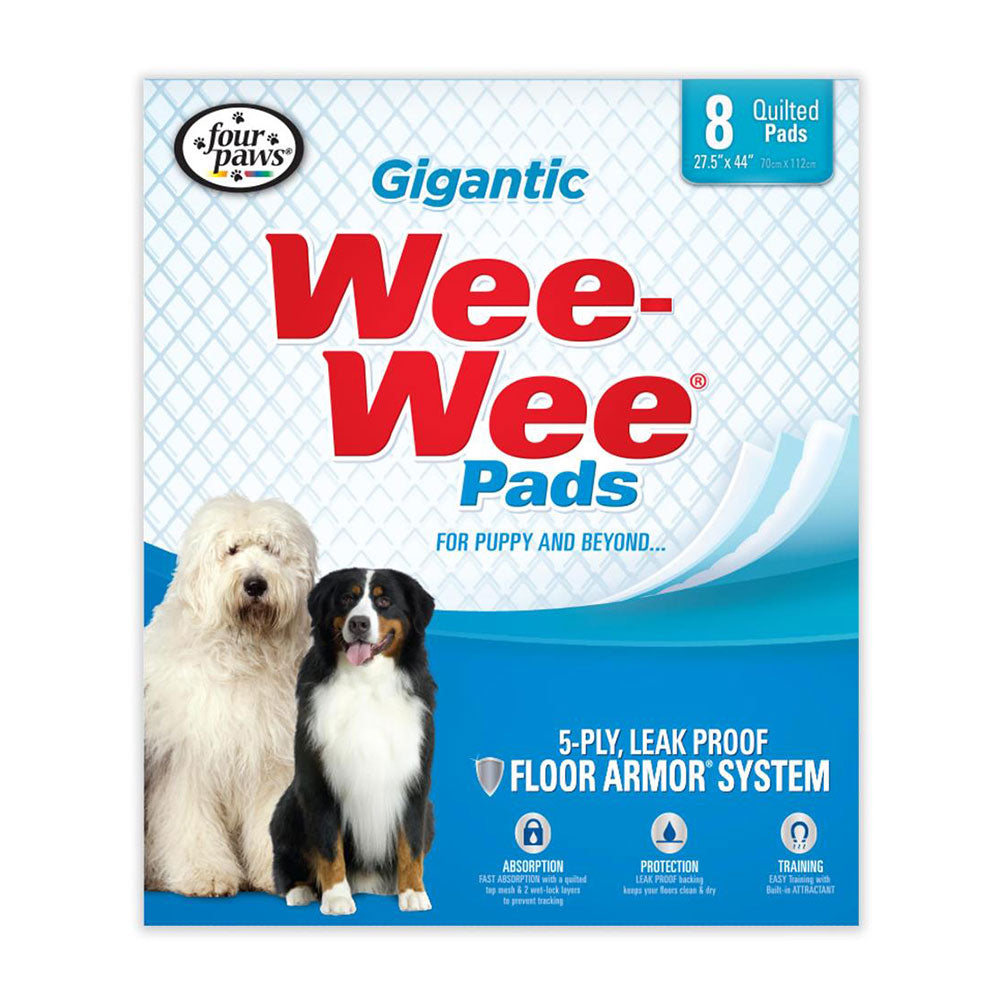 Four Paws® Wee-Wee® Pads for Dog Gigantic 8 Count