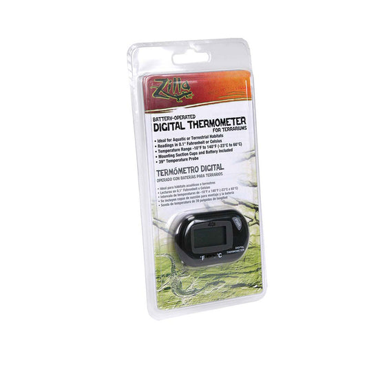 Zilla® Digital Thermometer 4 X 2 X 7.5 Inch