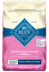 Blue Buffalo Life Protection Natural Chicken & Brown Rice Recipe Small Breed Adult Dry Dog Food