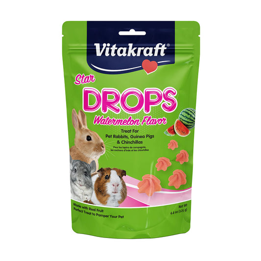 Vitakraft® Watermelon Flavor Drops for Small Animals 4.4 Oz