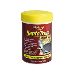 Tetrafauna ReptoTreat Supreme Krill Enriched Sticks Turtle, Newt & Frog Treats