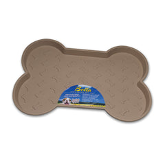 Loving Pets® Bella Spill-Proof Dog Mat Tan Color Small