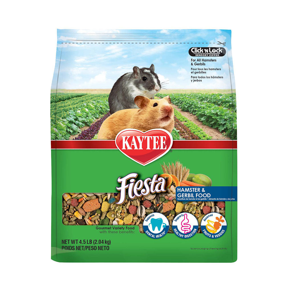 Kaytee® Fiesta® Hamster & Gerbil Food 4.5 Lbs
