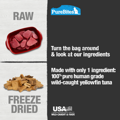 Freeze Dried Cat Treats, Tuna,